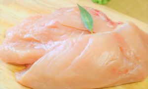 鶏のむね肉　ぱさぱさにさせません。実働時間５分！！