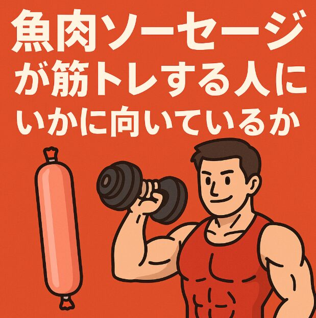 【筋肉は魚で作れ!?】魚肉ソーセージが筋トレ勢に向いてる本当の理由