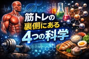 筋トレは科学だ。結果を出すための4つの学問